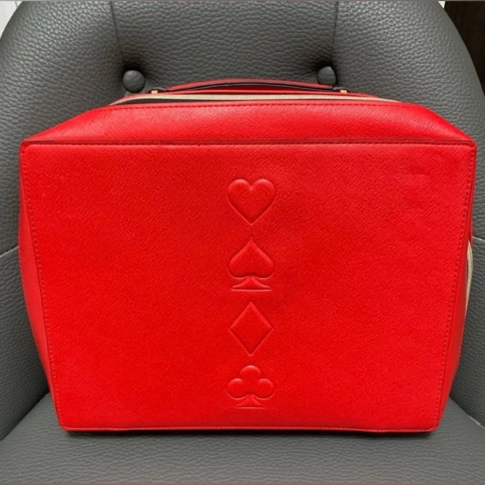 Estée Lauder Hearts & Spades Large Train Case w/Handle NWOT